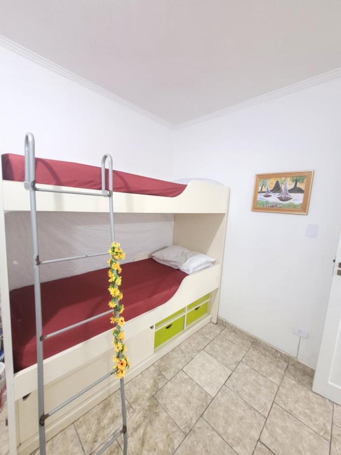 Praia Grande 100M Da Praia Apartment Solemar Ngoại thất bức ảnh